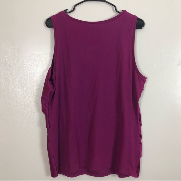 ✨Ann Taylor Ruffle Tank Top✨ - Picture 4 of 5